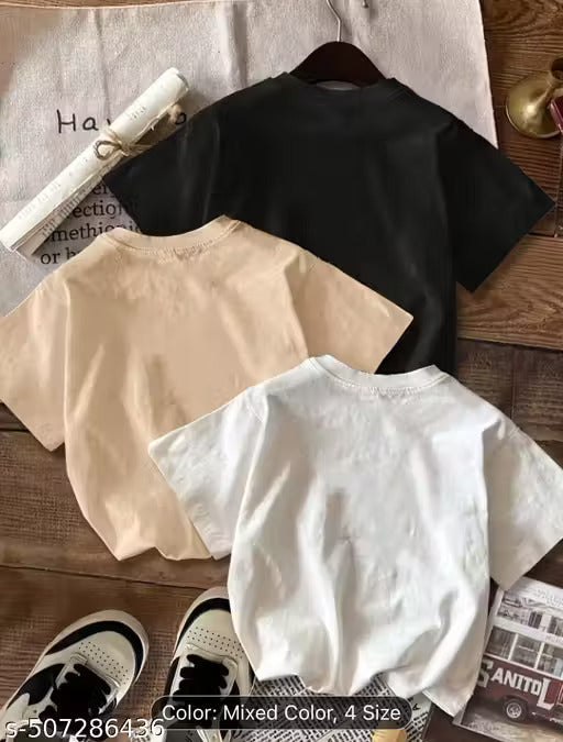 🌸3PCS Set Women Summer Bodysuit | Casual Minimalist Retro American Style | English Text Graphic Cropped Top ✨