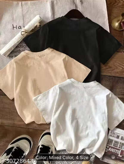 🌸3PCS Set Women Summer Bodysuit | Casual Minimalist Retro American Style | English Text Graphic Cropped Top ✨